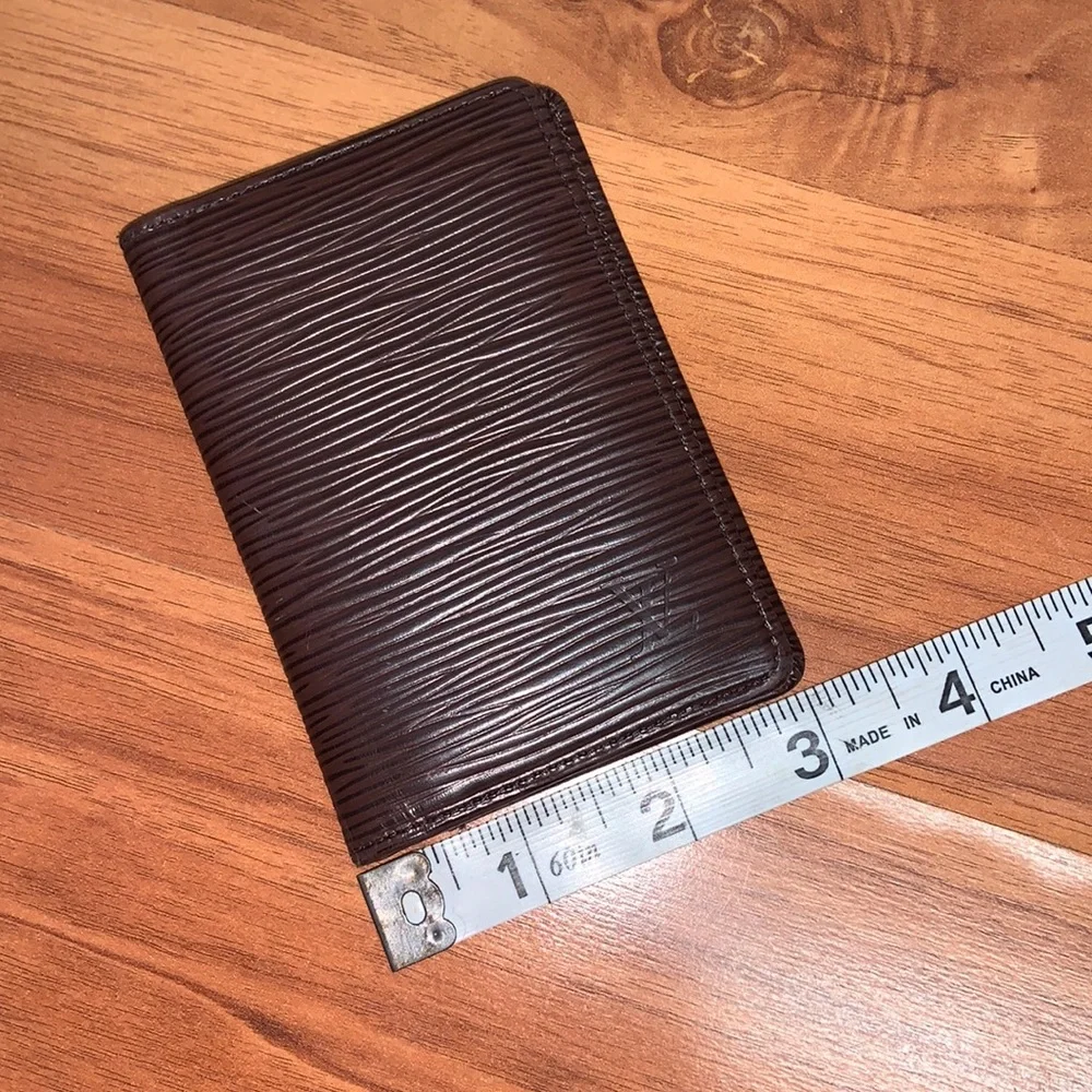 Authentic Louis Vuitton Epi Leather Pocket Organizer